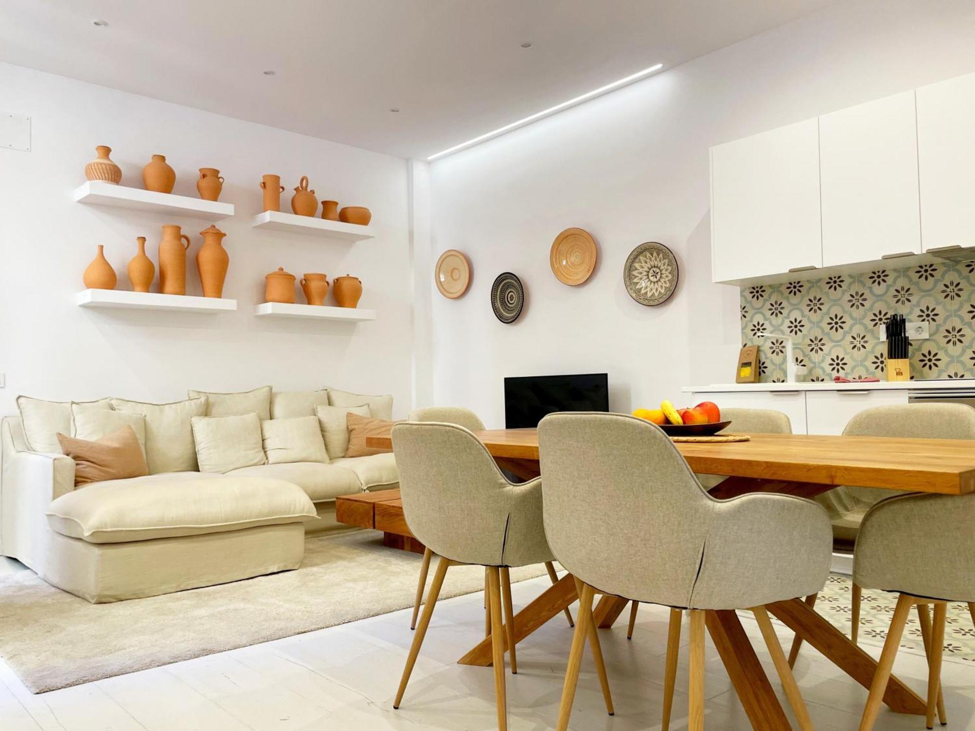 Piso Familiar Con Tres Habitaciones En La Goleta Málaga Buitenkant foto